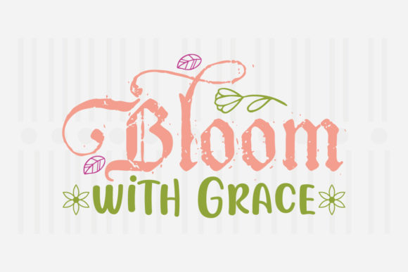 Bloom with Grace: Spring SVG Graphics for Crafts