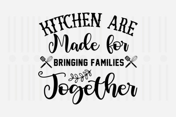 Kitchens Are Made for Bringing SVG Graphics