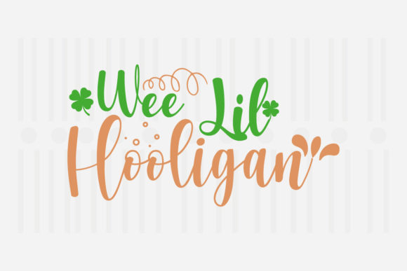 Wee Lil Hooligan SVG: Crafts & Graphics for Seasonal Branding